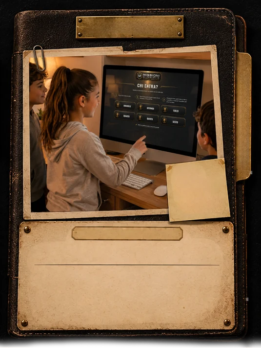 Gemeinsame Station: die App bleibt auf einem Tablet oder Computer zu Hause offen und jedes Kind meldet sich mit dem eigenen Profil an